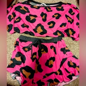 Blu Ivy Pink Cheetah Set